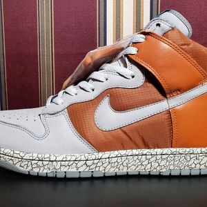 Dead Stock Nike Dunk High Premium "Orange Quake/Orange Earthquake" 306968-801